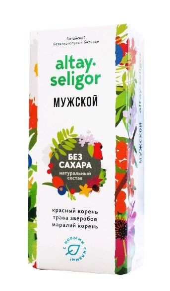 Изображение товара Бальзам мужской Алтай Селигор без сахара 200мл Бальзам мужской Алтай Селигор без сахара 200мл фотография