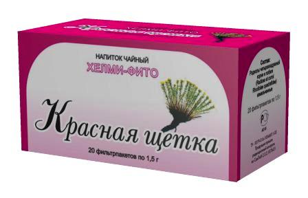 Красная щетка