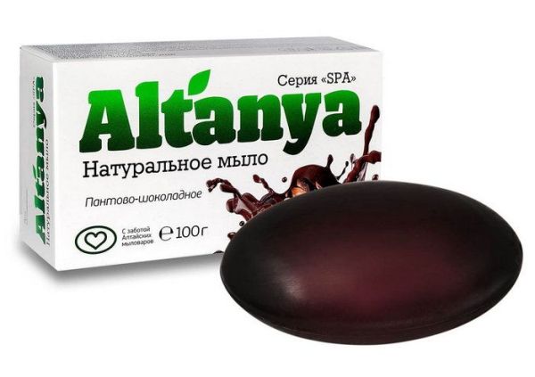 Изображение товара Мыло Алтания натуральное пантово-шоколадное, 100 г Мыло Алтания натуральное пантово-шоколадное, 100 г фотография