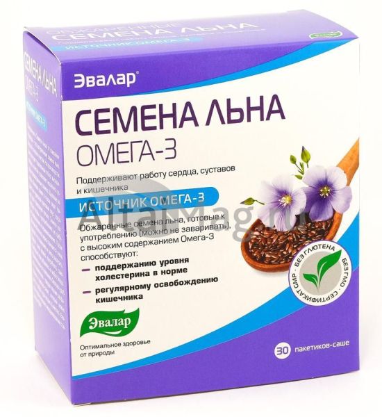 Изображение товара Льна семена 5г №30 саше Льна семена 5г №30 саше фотография